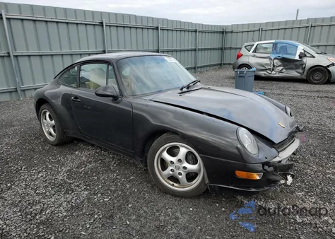 1995 Porsche 911 Carrera 2 из США, поврежденный, VIN WP0AA2992SS320216